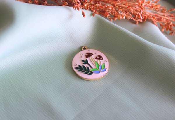Pendentif champignon